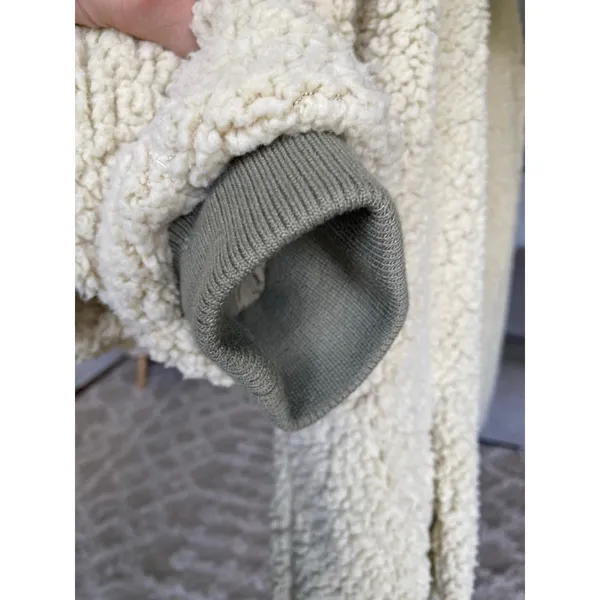 Kori Fleece Sherpa Jacket Reversible Buttery Soft Ski Snow Bunny‎ Winter Cozy S - Image 9