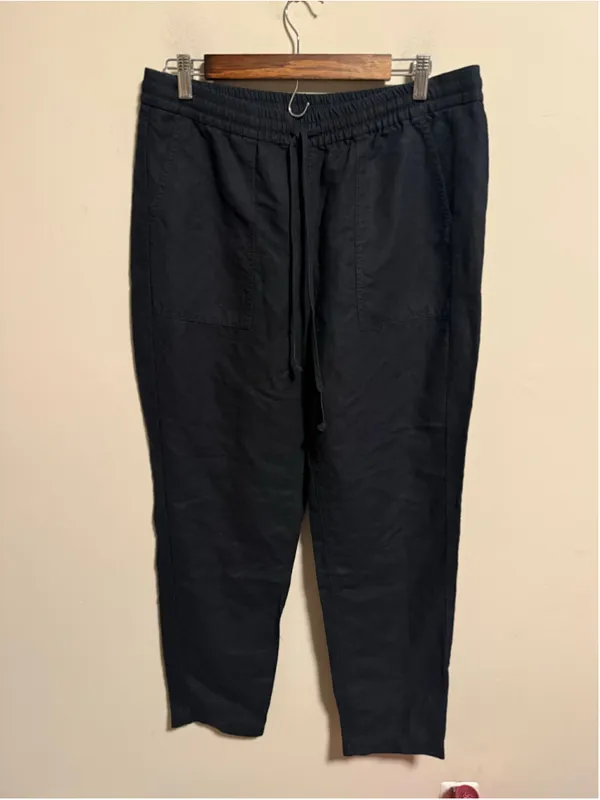 J.Crew Seaside Linen Blend Pant- Size Medium Tall - Image 6
