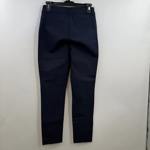 Old Navy Pixie Skinny Ankle Pants Womens 2 Navy High Rise Stretch NWT - Image 3