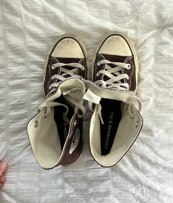 Converse Brown High Top Platform - Image 2