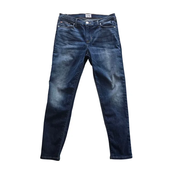 Hudson -1113‎ Krista Ankle Super Skinny Jeans Indigo Blue Stretch Size 32 - Image 2
