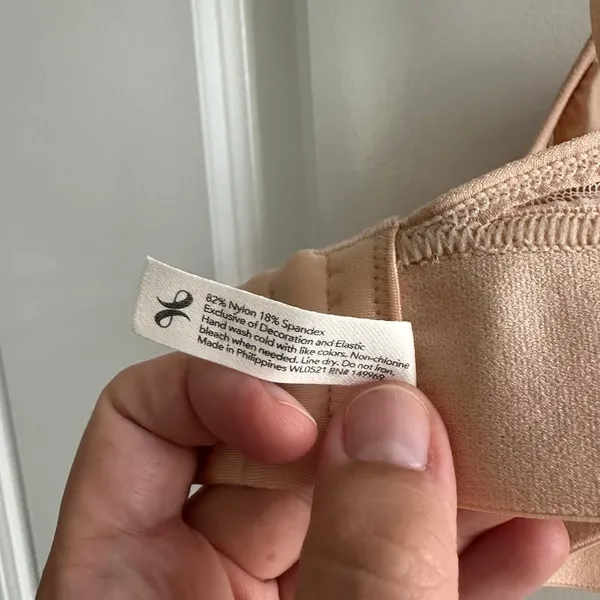 Lively Nude Striped Bralette Size M - Image 6