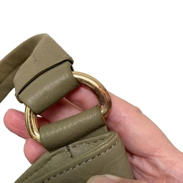 Kelsi Dagger McKenzie Sage Hobo Pebble Leather Shoulder Tote‎ Bag Green NEW*￼ - Image 12