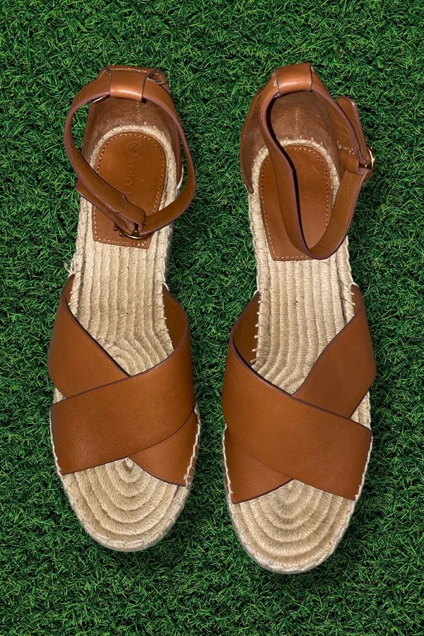Tory Burch Selby Wedge Espadrille Sandals - Image 4