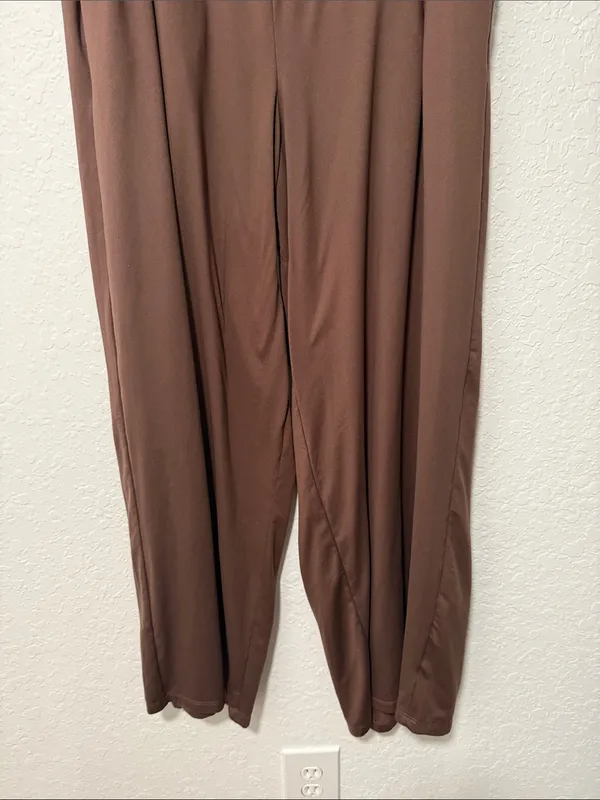 TORRID Wide Leg Brown Lounge Pants Size 1X - Image 11