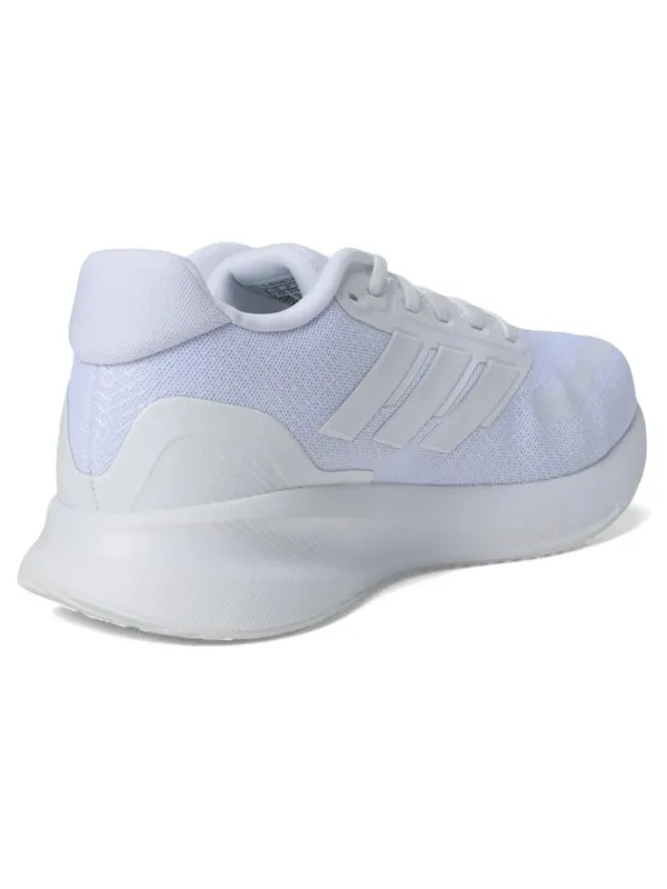 Adidas Run Falcon 5 Running Shoes Triple White-Cloud White Mens Size 10 NIB - Image 3