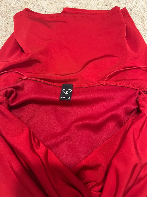 Red Windsor Mini Dress - Image 4