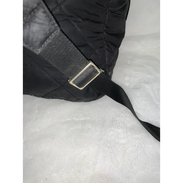 Kate Spade Quilted Nylon‎ Backpack Black Adjustable Straps Women's Bag - Image 6