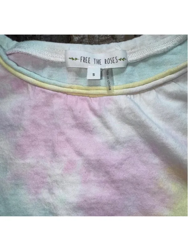 Free the Roses Tie-Dye Pajama Set Size S Multi-color - Image 3