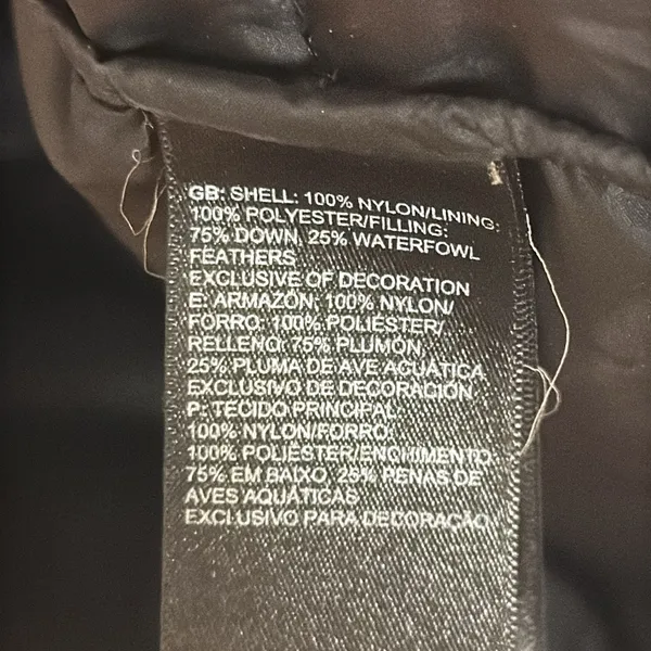 The North Face Metropolis III 550 Down Long Quilt Coat‎ Parka Black Size XS cozy - Image 10
