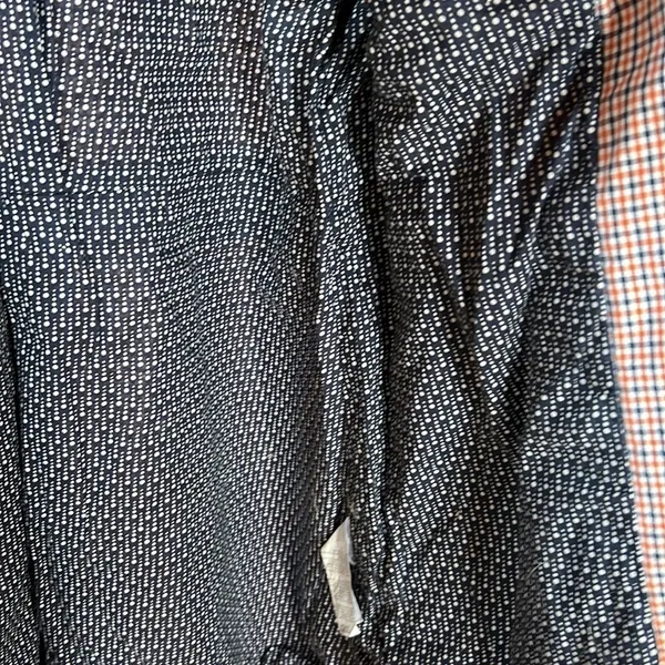 Roxy Navy & Orange Plaid Hooded Jacket Zip Front Women’s Size Medium - Image 11