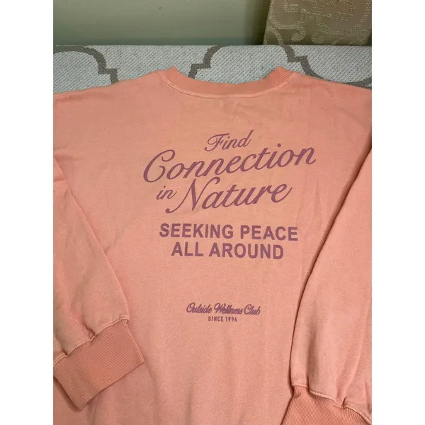 Old Navy SoComfy Oversized Sweatshirt Daybreak Drop Shoulder Pullover Size L - Image 12