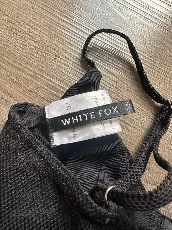 White Fox Boutique Black Corset Top - Image 3