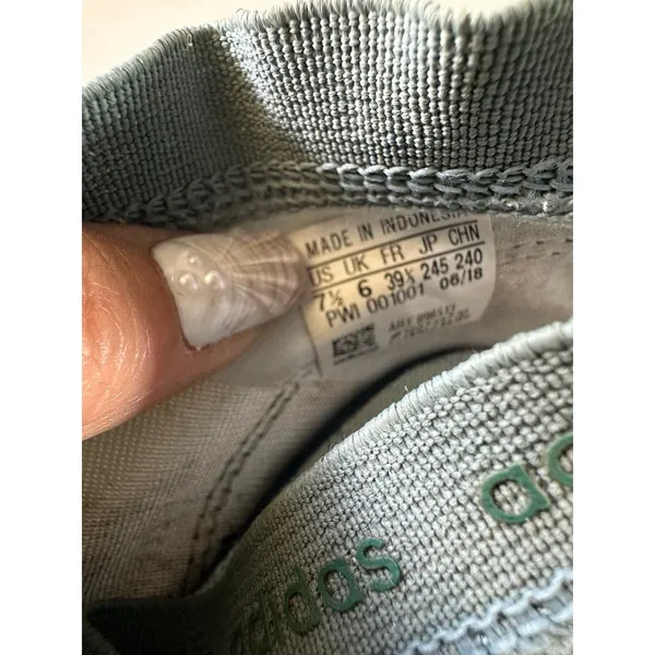 Adidas Women's Cloudfoam Neo Quesa Raw Green Athletic Running Shoes 7.5 - Image 7