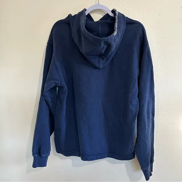 Madhappy Touch of Love Pullover Hoodie Navy, Medium - Image 3