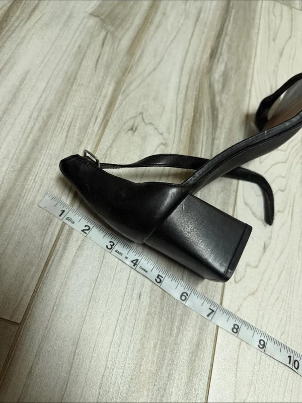 Abound Black Sandals Heels Size 11 - Image 6