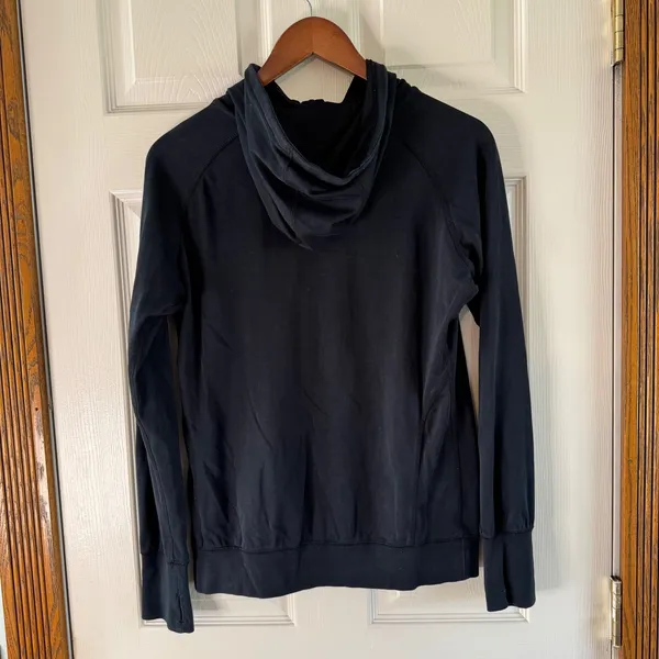 Nike LIVESTRONG Dri-FIT Hoodie Pullover Activewear Black Yellow‎ Size L - Image 6