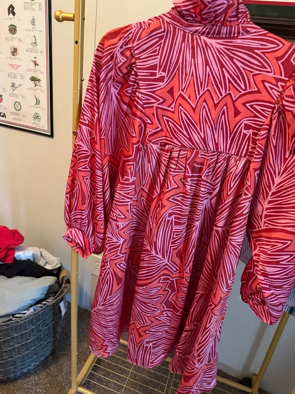 Adriane large shorts dress Red - Image 3