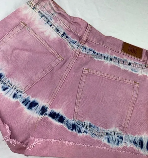 Jean shorts Pink Size M - Image 5