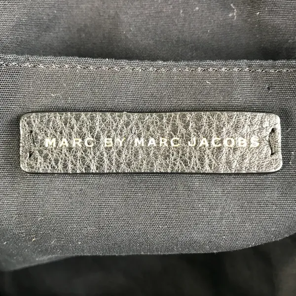 MARC By MARC JACOBS Classic Q Fran Cow Leather Handbag Black Timeless Satchel - Image 11