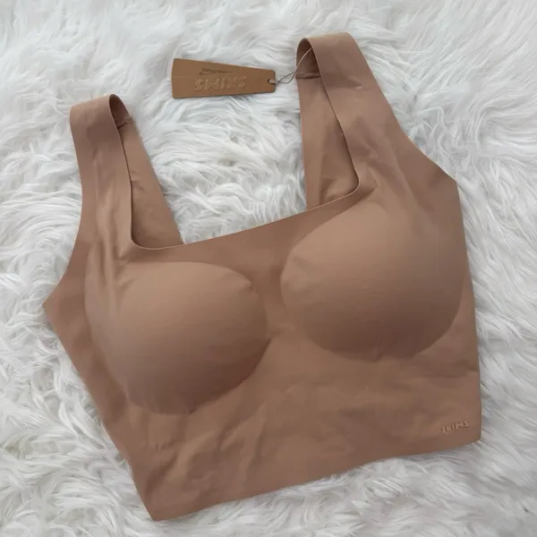 Skims Naked Scoop Tank Bra Clay M-DD - Image 3