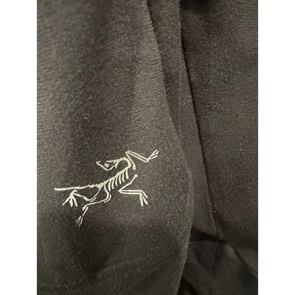 Arc’teryx Delta Charcoal Gray Full Zip Fleece Jacket M Outdoor Layering Hiking - Image 6