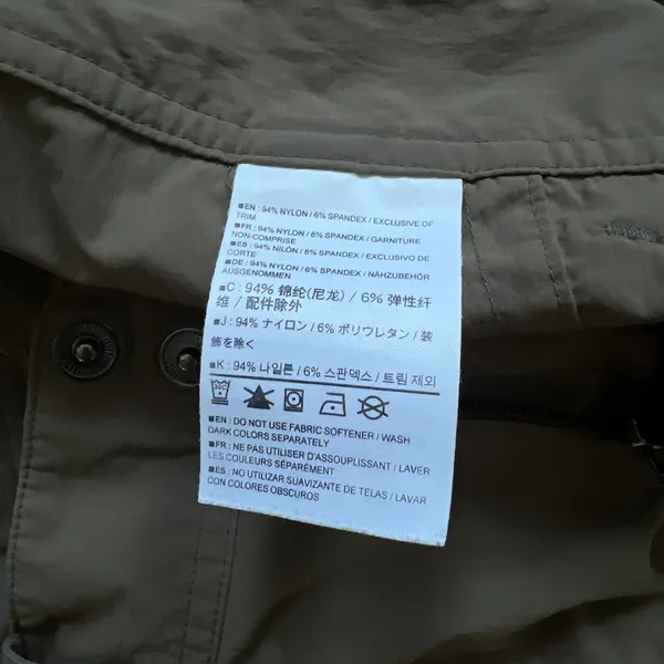 Arc'teryx Womens 4 Olive Hiking Pants Technical Outdoor Straight Leg 2011 - Image 4
