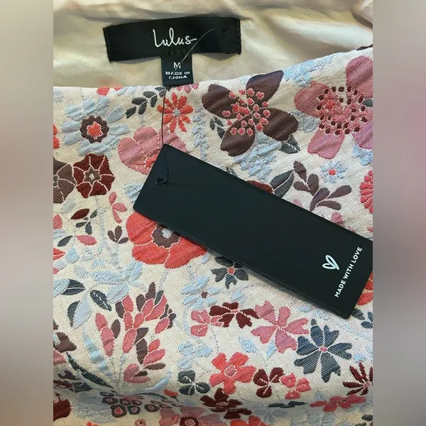 Lulus Floral One-Shoulder 2 piece set. - Image 6
