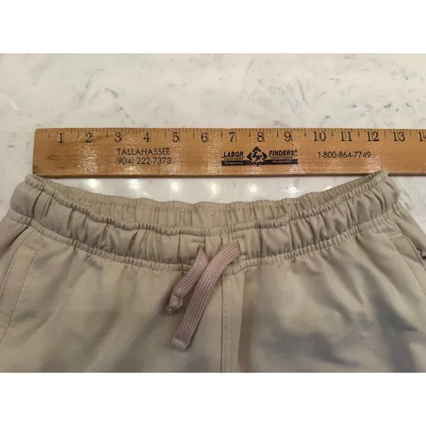 REI Co-op Womens Sz S Tan Beige Stretch Joggers Athletic Hiking Pants Drawstring - Image 8