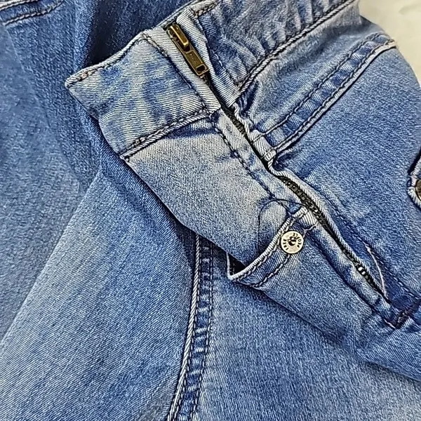 Free People -044 Women's Skinny Jean Side Zipper Size 27‎ - Image 7