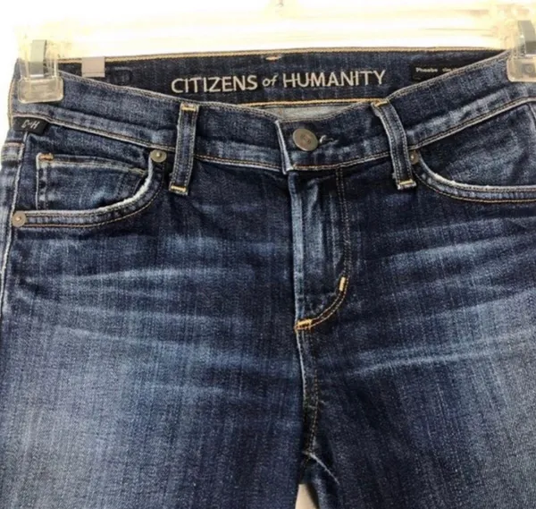 Citizens of Humanity Raw Hem Crop Jeans - Image 5