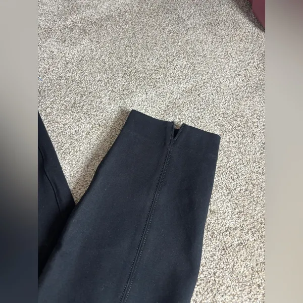 SPANX The Perfect Black Pant Ankle Backseam Skinny Pull On Ponte Travel Large - Image 5
