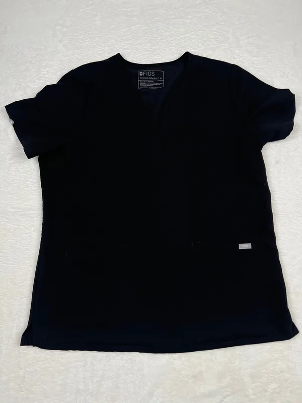 Figs Black Casma Scrub Set FREEx Yola Skinny Pants XL EUC - Image 2