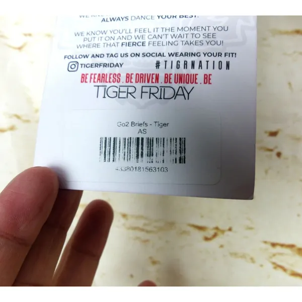 Tiger Friday Go2 Briefs Womens Adult Small Tiger Print Dance Briefs High Waisted - Image 11