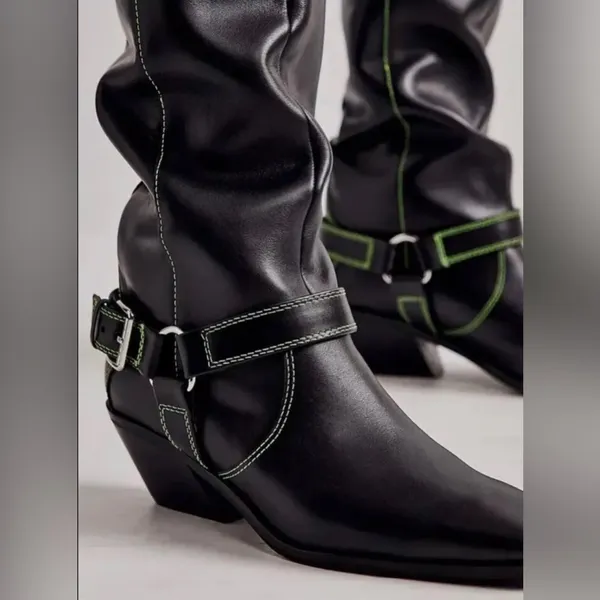 Free People Caverly Milly High Boot Size 37. Sh4 - Image 2