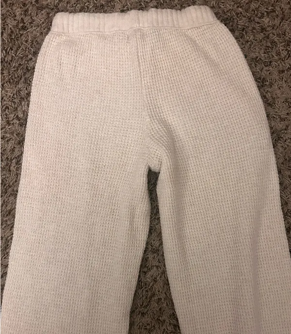 aerie cuffed sweatpants cream - Image 2