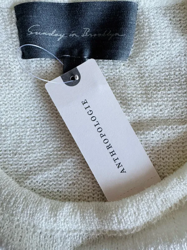 Anthropologie Sunday in Brooklyn Sheer Knit Maxi Dress, Size S - Image 10