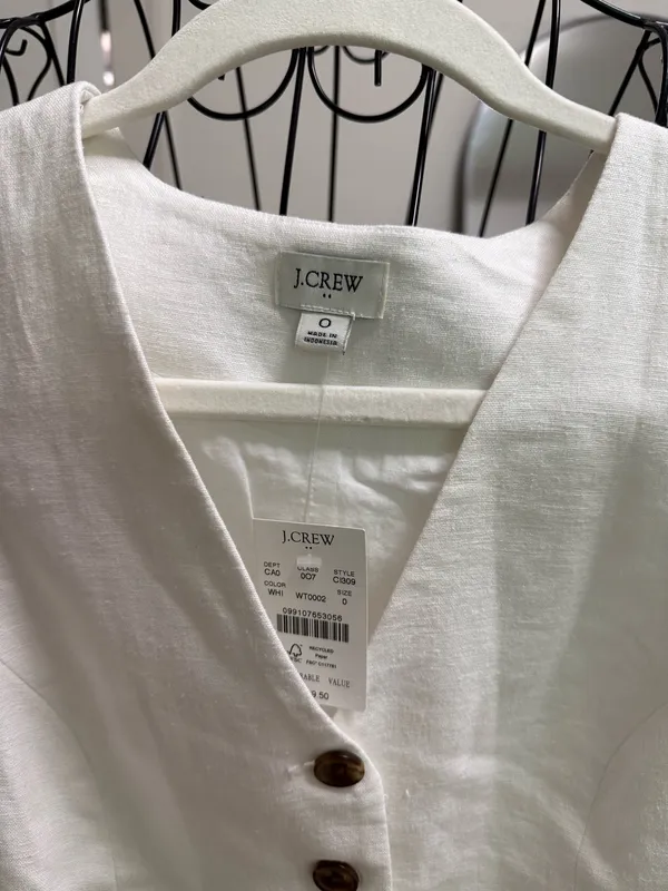 J.Crew Linen Top - Image 5