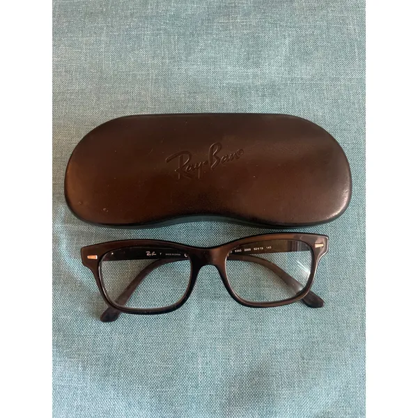 RAY BAN Black Unisex Frames Glasses Eyeglasses Men's Women's RB5383 RB 5383 - Image 4