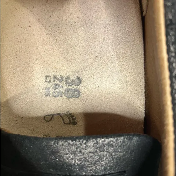 Birkenstock Arran sneakers shimmery black comfort shoes women’s size 38 /‎ 7 - Image 8