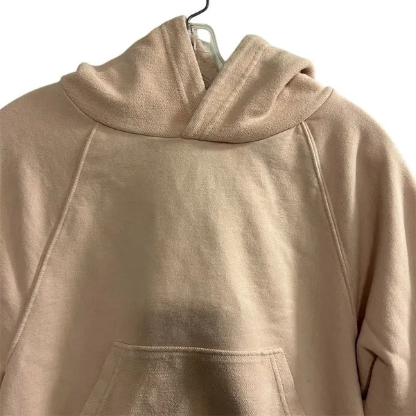 Aerie Women's Cropped Pullover Hoodie Pink‎ Medium Casual Relaxed Fit - Image 3
