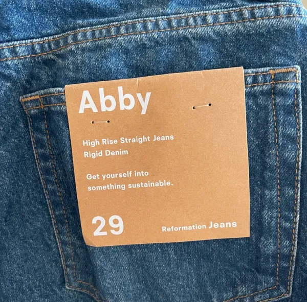 REFORMATION ABBY HIGH RISE - Image 3