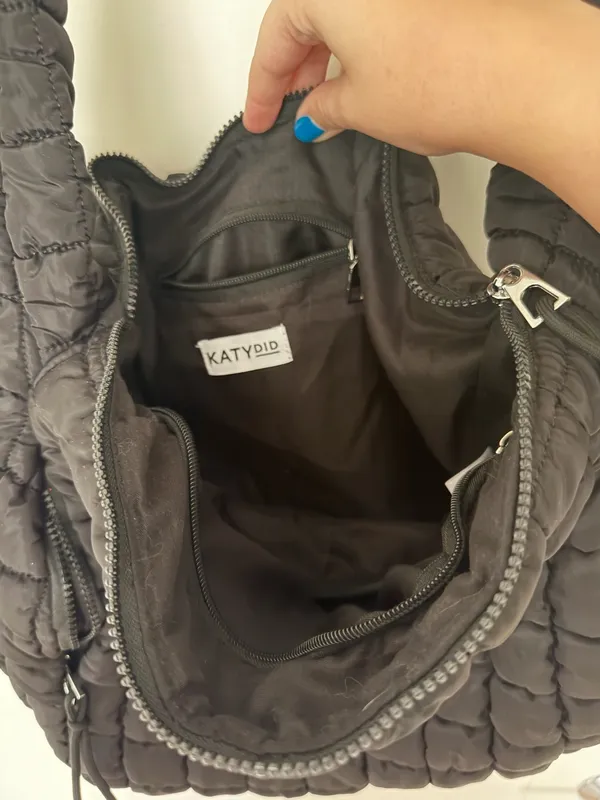 KatyDid Black puffer bag - Image 4