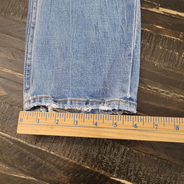 Abercrombie & Fitch The Ankle Straight Ultra High Rise Jeans Denim Women’s 00 - Image 6