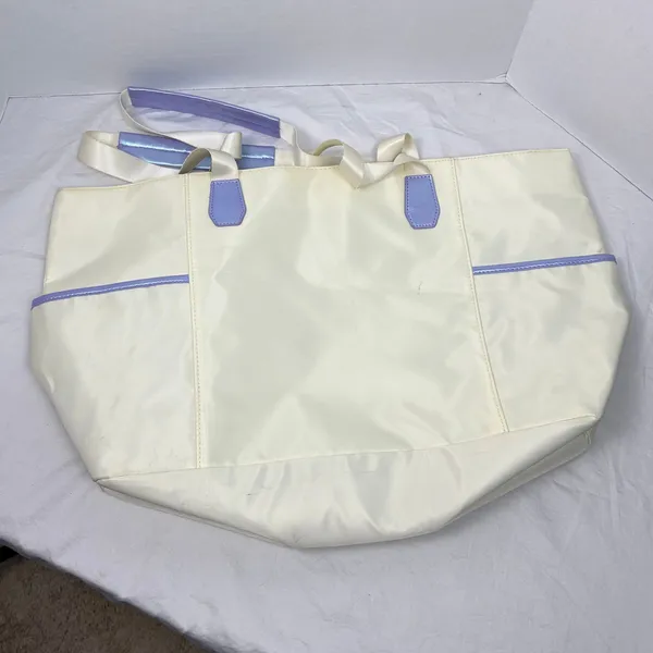 Disney 100 yrs of Music & Wonder tote bag. cream, shimmer purple. Never used - Image 3