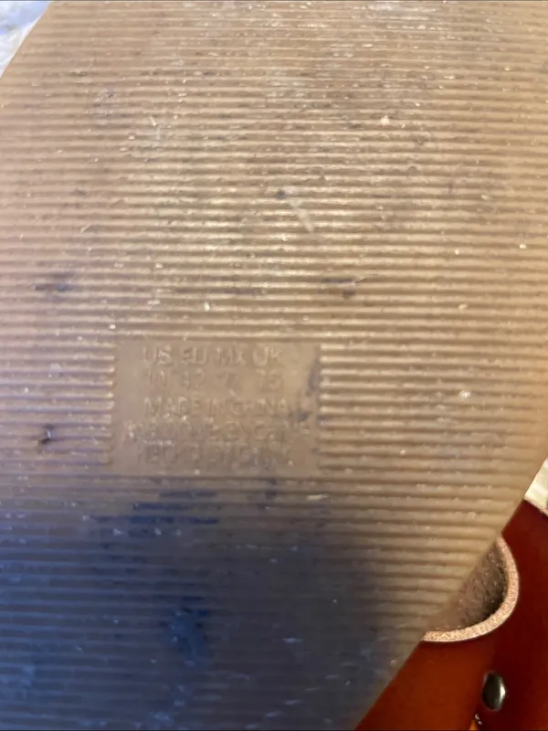 American Eagle Brown Leather Platform Sandals - Unbranded - Image 6