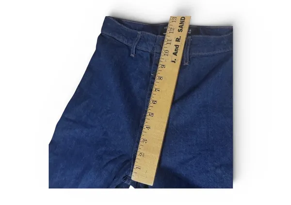 Veronica Beard Grant Wide Leg Raw Hem Jeans - Image 7