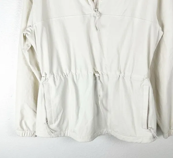 OUTDOOR VOICES Long Sleeves Cinched Drawstring Waist Pockets Jacket, Size Large - Image 10