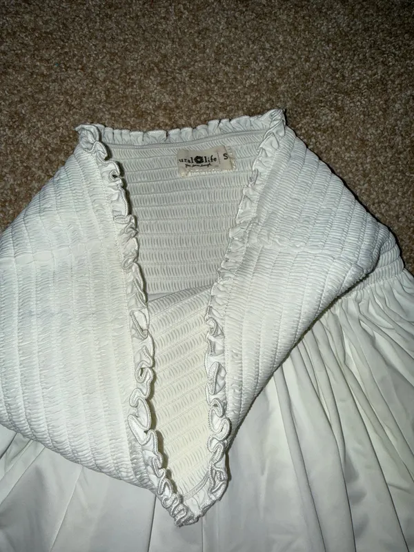White Natural Life Skort Daisy - Image 3