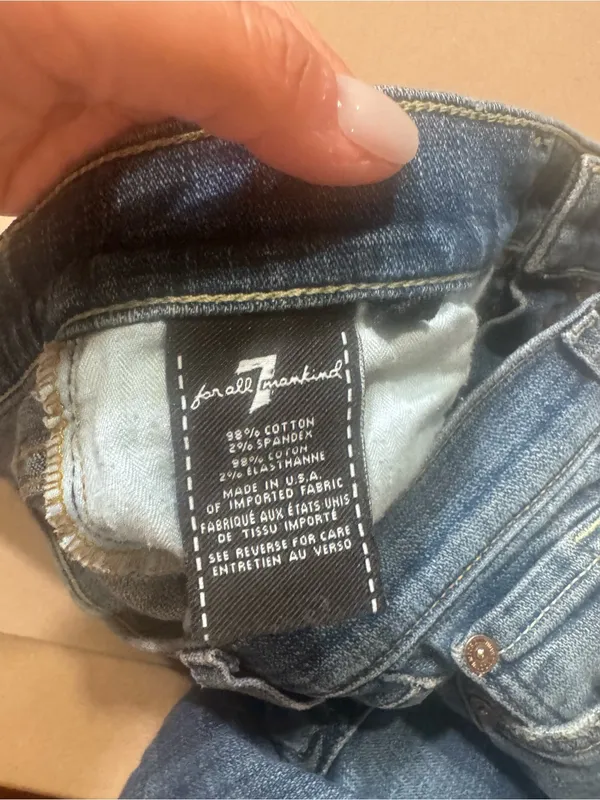 7 For All Mankind Josefina Skinny Boyfriend jeans - Image 5